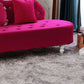 French Country Upholstered Chaise Lounge Couch Velvet Chaise Lounge Clearhalo 'Chairs & Seating' 'Chaise Lounge' 'chaise_lounge' 'furn' 'furn_chaise_lounge' 'Furniture' 'Living Room Furniture' 1200x1200_e324b00b-a1f9-41f7-ab26-d7ddb421830a