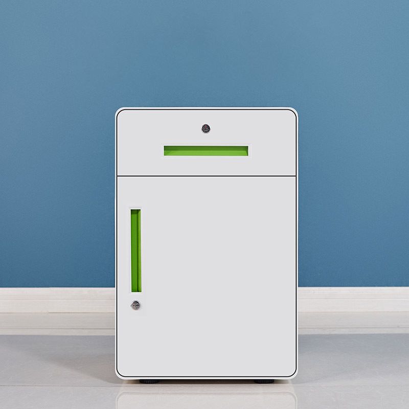 Acero de gabinete tradicional con cajones de bloqueo de cajones para la oficina