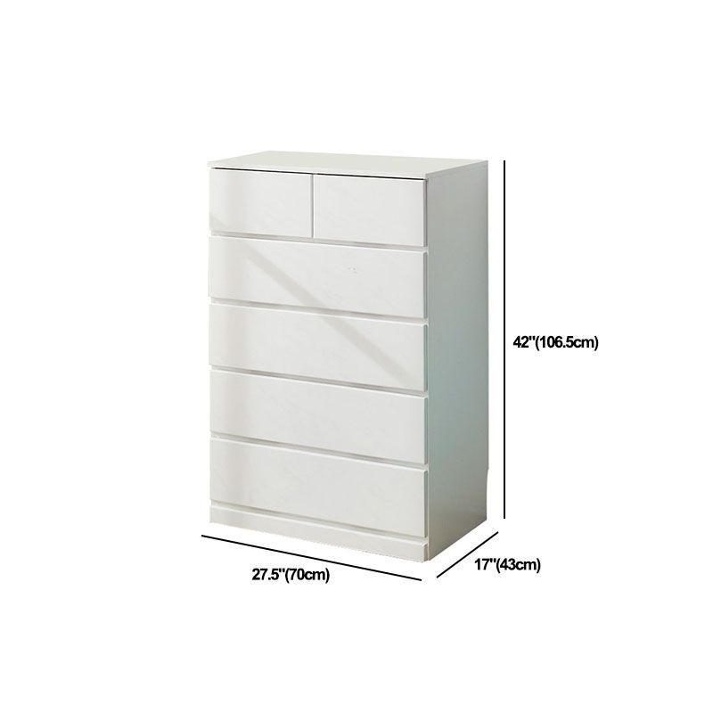 Cassetti multi -cassetti in legno cassa moderna stoccaggio del torace per la camera da letto