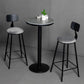 Industrial Bar and Counter Stool Metal Stool with Black Base Clearhalo 'Bar Furniture' 'Bar Stools' 'bar_stools' 'furn' 'furn_bar_stools' 'Furniture' 'furniture_bar_stools' 'Kitchen & Dining Furniture' 1200x1200_e327409f-4983-4247-8a5e-e9f80852f124