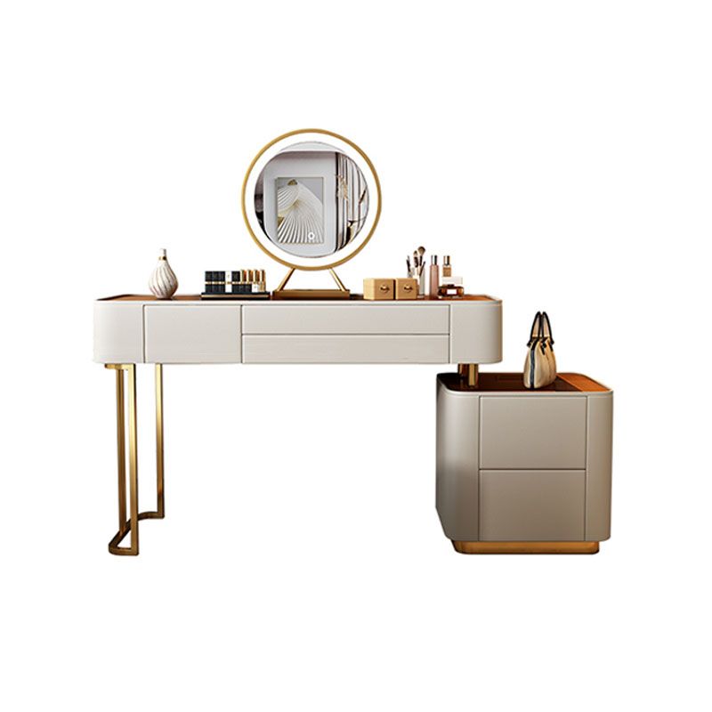 Tables de vanité en faux cuir