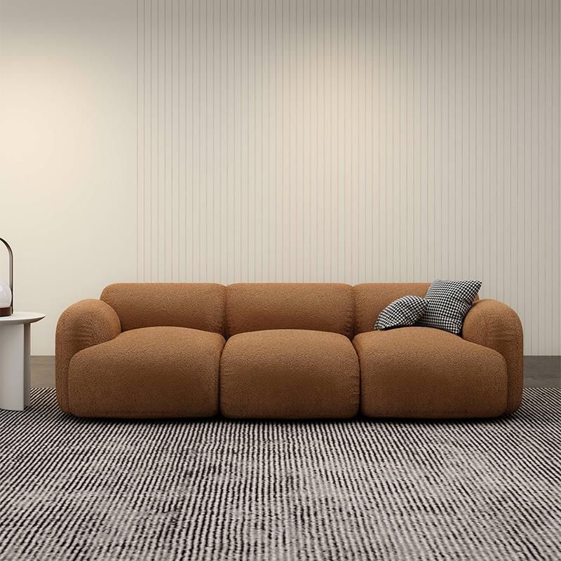 Sofa stationnaire résistant aux taches Pas de canapé arrière serré pénible