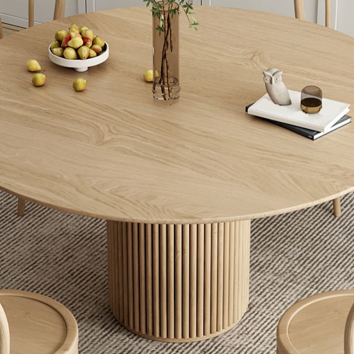 Nordic 1/2/4/7 pezzi da pranzo set rotondo tavolo da pranzo in legno per sala da pranzo
