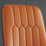 Scandinavian Style Metal Dining Chair Dining Room Armless Solid Back Chair Clearhalo ' kitchen&dining_furn' 'Dining Chairs' 'Dining Tables & Seating' 'dining_chair' 'furn' 'furn_dining_chair' 'Furniture' 'furniture_dining_chair' 'Kitchen & Dining Furniture' 'kitchen' 1200x1200_e32dbe49-d498-45fa-b9dd-cb1fff8940f1