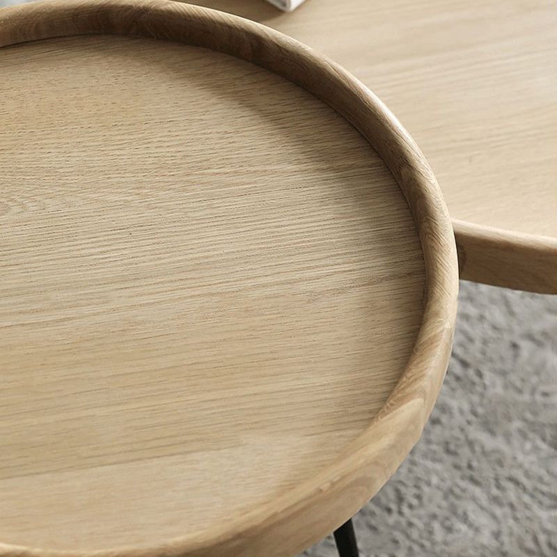 Modern Tray Top Coffee Table Round 3 Legs Coffee Table for Living Room Clearhalo 'Coffee & Accent Tables' 'Coffee Tables' 'coffee_tables' 'furn' 'furn_coffee_tables' 'Furniture' 'Living Room Furniture' 1200x1200_e32e4b65-6446-4d1a-9048-30ee332eda89