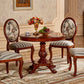 Solid Wood Victorian Round Dining Table Rubberwood Top Table for Home Clearhalo ' dining_table' 'Dining Tables & Seating' 'Dining Tables' 'Furniture' 'furniture_dining_table' 'Kitchen & Dining Furniture' 'kitchen&dining_furn' 'kitchen' 'kitchen_dining_table' 1200x1200_e330d3c7-d06d-46e0-aef7-9a79e4602627