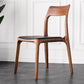 Industrial Design Open Back Dining Side Chair for Home Wood Legs Armless Side Chairs Clearhalo 'Dining Chairs' 'Dining Tables & Seating' 'dining_chair' 'furn' 'furn_dining_chair' 'Furniture' 'furniture_dining_chair' 'Kitchen & Dining Furniture' 1200x1200_e3320a61-66ec-442b-9407-1c70585a4bca