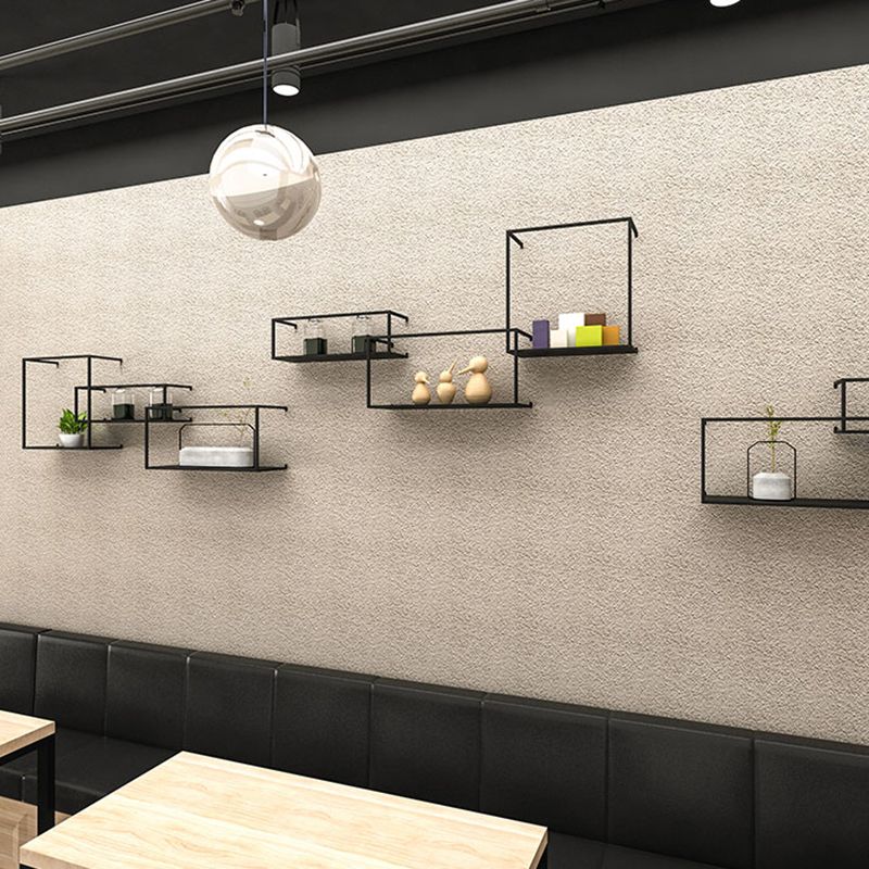 Gold/Black Wall Mounted Bookshelf Iron Modern Closed Back Shelf Clearhalo 'Bookcases' 'furn' 'furn_bookcases' 'Furniture' 'furniture_bookcases' 'kitchen' 'kitchen_bookcases' 'Living Room Furniture' 'Office Furniture' 1200x1200_e33abd8b-cbc3-42f8-a6a9-25e12f54809e