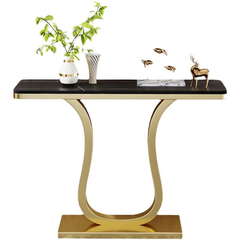 Tavolo da coprone da 31,5 "H con tavolo console di base per piedistallo per il corridoio