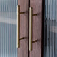 Bibliothèque d'intérieur de style moderne, bibliothèque standard en bois massif avec étagères