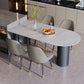 Modern Dining Table Stone Top Table with Steel Base in Black Clearhalo ' dining_table' 'Dining Tables & Seating' 'Dining Tables' 'furn' 'furn_dining_table' 'Furniture' 'furniture_dining_table' 'Kitchen & Dining Furniture' 'kitchen&dining_furn' 'kitchen' 'kitchen_dining_table' 1200x1200_e33dcd19-cc5f-4890-aa09-4f1522a4c6c5