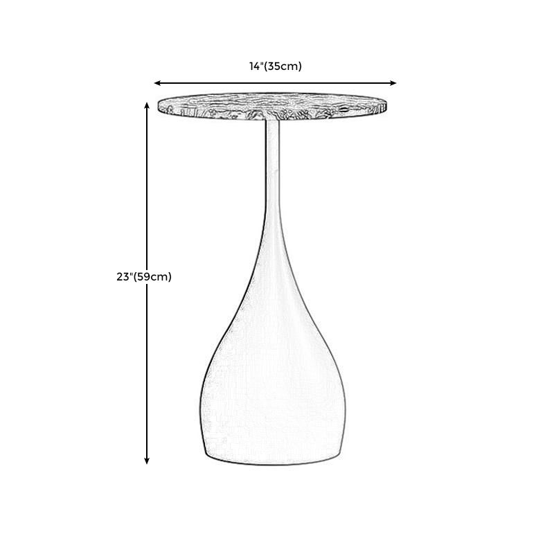 TABELLA ROULD METAL/MARBLE TABELLA 13.78 "/15.75" TABELLA LATERA DI PEDALE