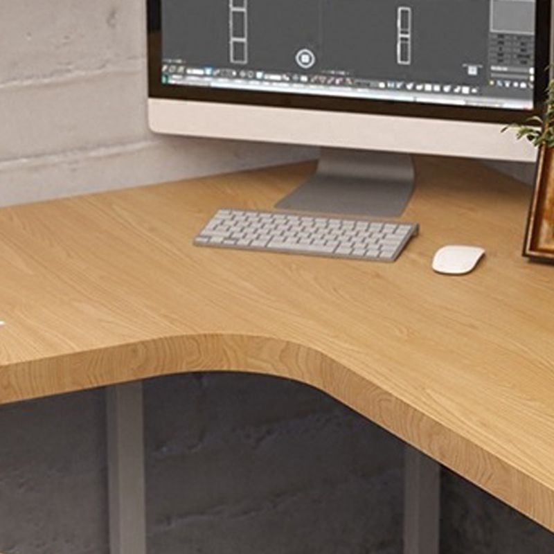 Scrivania per scrittura in legno solido in stile moderno per ufficio