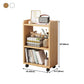 Wooden Open Back Bookcase Modern Home Etagere Storage Bookshelf