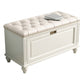 Traditional Solid Wood Entryroom Bench 50"H Tufted Seating Bench with Storage Clearhalo 'Benches' 'Chairs & Seating' 'furn' 'furn_benches' 'Furniture' 'Living Room Furniture' 1200x1200_e3422108-02e0-4290-8d9e-ebeb88f25dfb