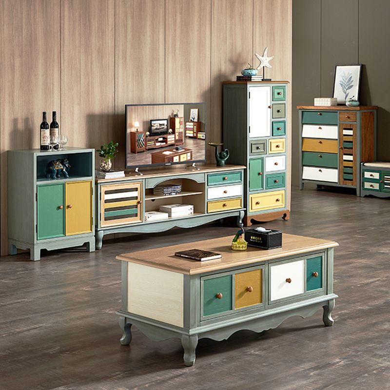 Traditional Storage Chest Dresser Wooden Storage Chest with Drawers for Bedroom Clearhalo 'Bedroom Furniture' 'Dressers & Chests' 'dressers_chests' 'furn' 'furn_dressers_chests' 'Furniture' 1200x1200_e3455a21-fa6b-4be0-8dc3-667006779ee7