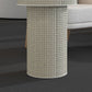 Contemporary Round Cocktail Table Single Slate Coffee Cocktail Table Clearhalo 'Coffee & Accent Tables' 'Coffee Tables' 'coffee_tables' 'furn' 'furn_coffee_tables' 'Furniture' 'Living Room Furniture' 1200x1200_e3467c69-6cdd-4973-9162-64432baadb6b