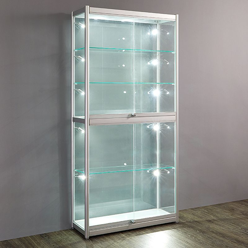 MODERNO MODERNO CURIO CURIO CURIO Display con porte in vetro scorrevole