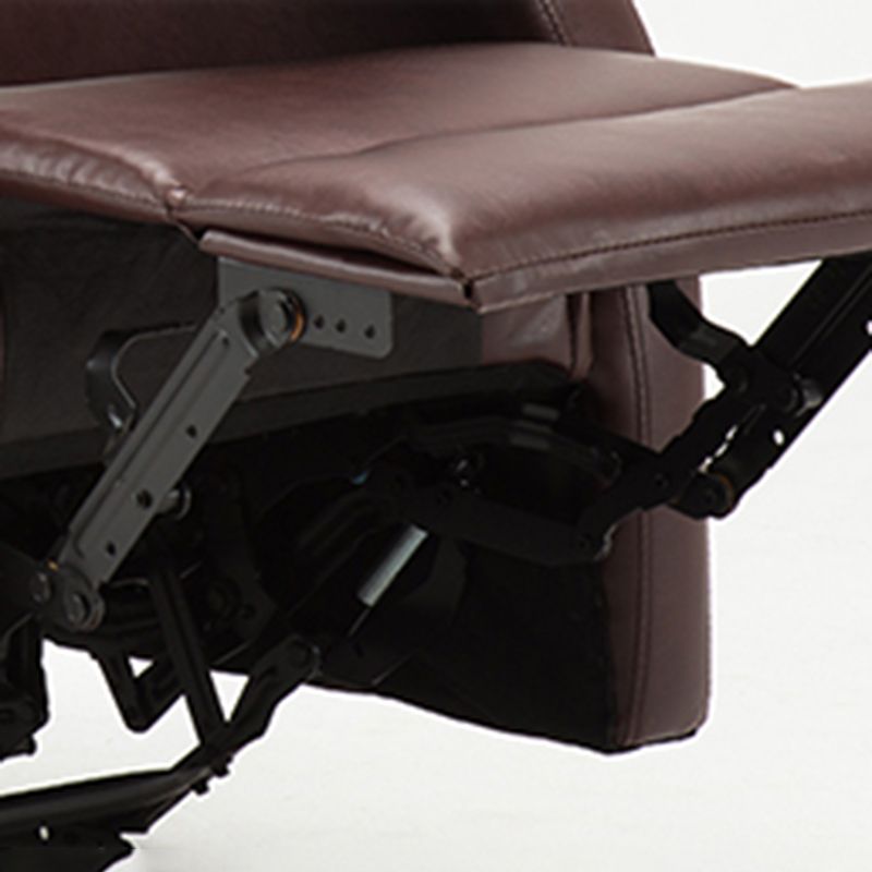 Solicitantes de color sólidos tapizados de cuero de cuero tradicional