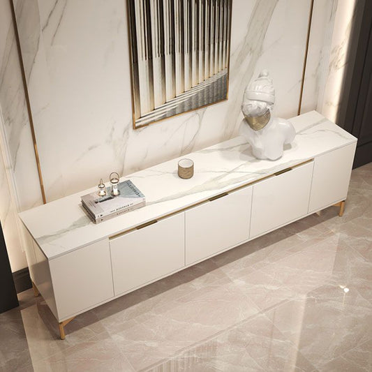 Contemporary TV Media Stand Stone TV Media Console for Living Room Clearhalo 'furn' 'furn_tv_stands_entertainment_centers' 'Furniture' 'Living Room Furniture' 'TV Stands & Entertainment Centers' 'TV Stands & Media Storage Furniture' 'tv_stands_entertainment_centers' 1200x1200_e3507dc0-3878-418f-bc77-59cba65898d1