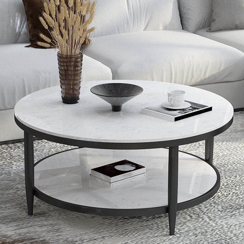 4 gambe tavolino ardesia tavolino rotondo per soggiorno