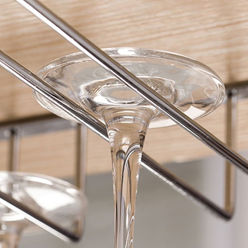 Moderne stijl metalen hangende wijnrek wijn stengel houder voor keuken