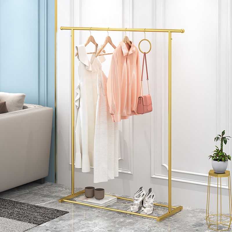 Rack de manteau de style moderne couleur de couleur de couleur materne métallique autonome