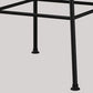 Modern Style Backrest Arm Counter Stool with Metal Base and Leather Cushion Clearhalo 'Bar Furniture' 'Bar Stools' 'bar_stools' 'furn' 'furn_bar_stools' 'Furniture' 'Kitchen & Dining Furniture' 1200x1200_e35bcaf5-ca5e-473c-b8e2-1910e5ed146e
