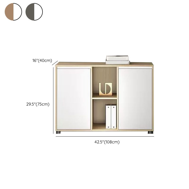 Archivo contemporáneo de archivos de madera Archivo en blanco