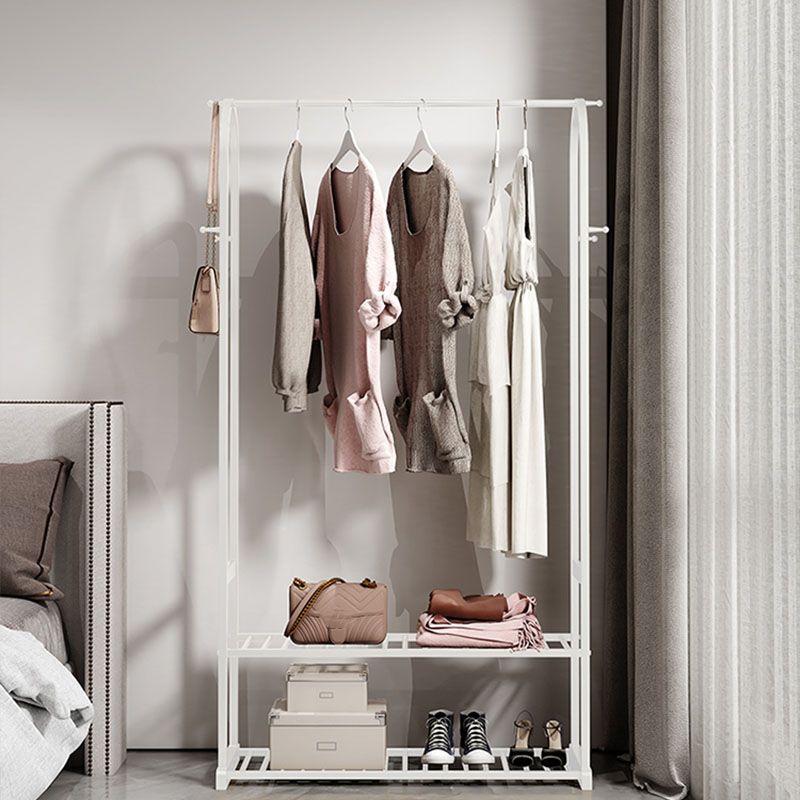 Crochets de manteau de couche à couche ordinaire luxueux avec étagères de rangement