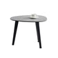 Contemporary White/Grey Free Shape Coffee Table with Metal Base Clearhalo 'Coffee & Accent Tables' 'Coffee Tables' 'coffee_tables' 'furn' 'furn_coffee_tables' 'Furniture' 'furniture_coffee_tables' 'Living Room Furniture' 1200x1200_e361f59b-f81e-4c81-a8f4-5b9b0b801dc0