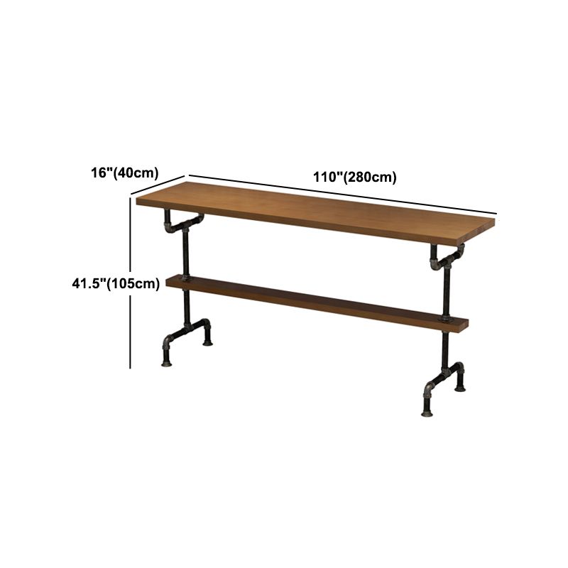 Modern Solid Wood Counter Height Set 1/2/4/7 Pieces Indoor Natural Counter Set Clearhalo 'Bar Furniture' 'furn' 'furn_home_bar_bar_sets' 'Furniture' 'Home Bars & Bar Sets' 'home_bar_bar_sets' 'Kitchen & Dining Furniture' 1200x1200_e36243d2-e4a4-44e6-8816-2bd6c3d3d919
