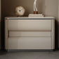 Table table de chevet de lit contemporain avec 2 tiroirs
