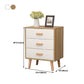 Wood Rectangle Accent Chest with Straight Legs Chest 15.74" Wide