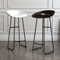 Modern Armless Backrest Counter Stool Iron Kitchen Bar Stool with Acrylic Seat Clearhalo 'Bar Furniture' 'Bar Stools' 'bar_stools' 'furn' 'furn_bar_stools' 'Furniture' 'furniture_bar_stools' 'Kitchen & Dining Furniture' 1200x1200_e3666403-6c32-467d-9d92-2efdcb7a9377