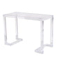 Acrylic Home Writing Desk Modern Style Rectangular Office Desk