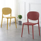 Glam Style Plastic Side Chair Matte Finish Open Back Dining Chair for Dinning Room Clearhalo ' kitchen&dining_furn' 'Dining Chairs' 'Dining Tables & Seating' 'dining_chair' 'furn' 'furn_dining_chair' 'Furniture' 'furniture_dining_chair' 'Kitchen & Dining Furniture' 'kitchen' 1200x1200_e36dbd23-a459-41a6-a011-f9814562da02