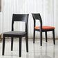 Contemporary Dining Chair 16'' Wide Open Side Chair with 4 Black Wood Legs for Home Use Clearhalo ' kitchen&dining_furn' 'Dining Chairs' 'Dining Tables & Seating' 'dining_chair' 'furn' 'furn_dining_chair' 'Furniture' 'furniture_dining_chair' 'Kitchen & Dining Furniture' 'kitchen' 1200x1200_e37d57e7-4947-4325-af4d-740b15f1cfcc