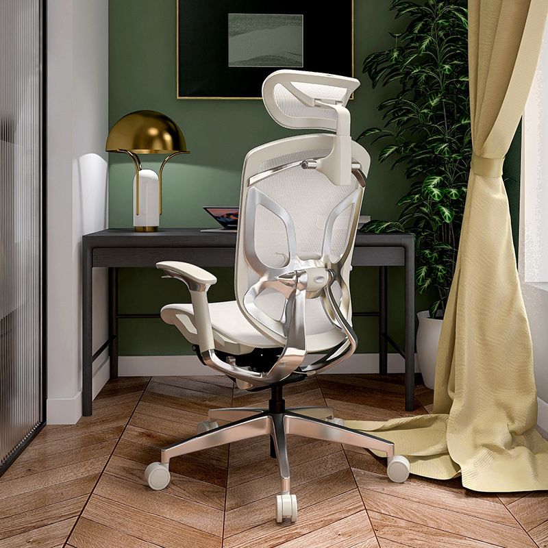 Moderne bureaustoel verwijderbare armen verstelbare stoelhoogte zwenkstoel met wielen