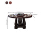 Wood Pedestal Dining Table Turntable Dining Table for Dining Room Clearhalo 'Dining Tables & Seating' 'Dining Tables' 'dining_table' 'furn' 'furn_dining_table' 'Furniture' 'Kitchen & Dining Furniture' 1200x1200_e3829473-8f46-4c47-9f3d-3853472227e6