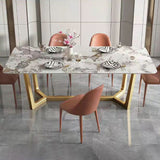 Traditional Luxury Furniture Stone Trestle Dining Room Collection for Kitchen Clearhalo ' dining_table' 'Dining Tables & Seating' 'Dining Tables' 'furn' 'furn_dining_table' 'Furniture' 'furniture_dining_table' 'Kitchen & Dining Furniture' 'kitchen&dining_furn' 'kitchen' 'kitchen_dining_table' 1200x1200_e3847668-ddb9-4b7f-8534-5600186e128c