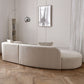 Fabric Scandinavian Curved Sectional 27.55" High Sectional Sofa Clearhalo 'furn' 'furn_sectionals' 'Furniture' 'Living Room Furniture' 'Sectionals' 1200x1200_e3852757-92cb-47d8-89b0-bebcf9c033cf