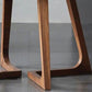 Sala de estar Mesa de comedor de madera de estilo simple Mesa de comedor redonda