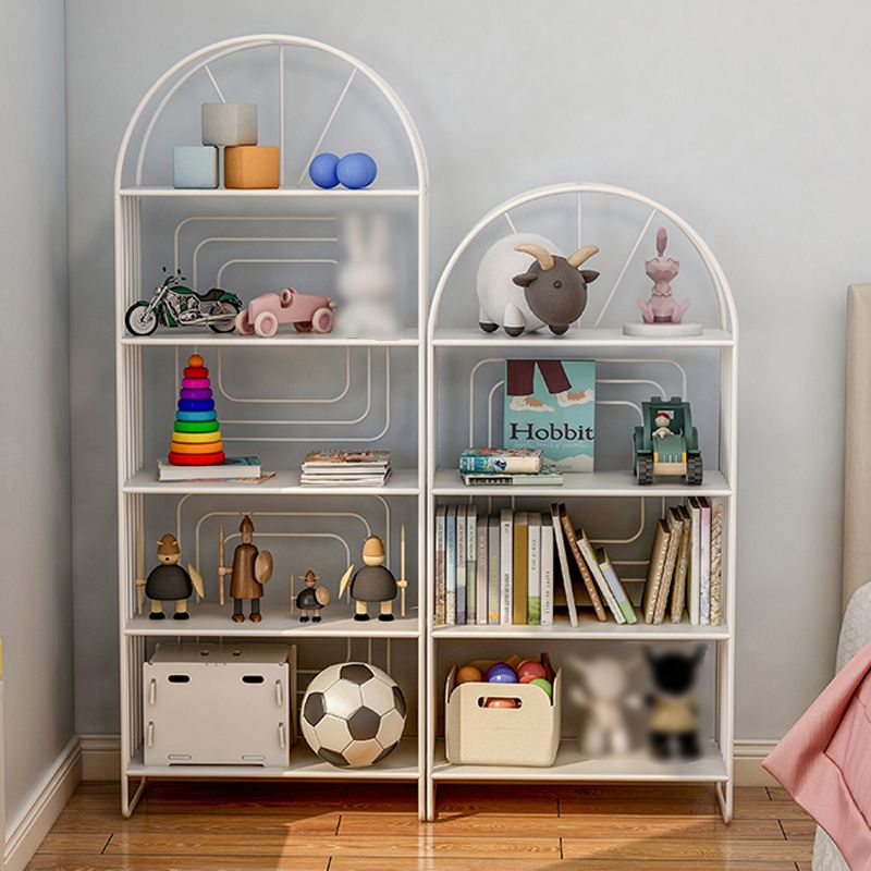 Moderne metalen boekenkast Standaard Open Back boekenplank met planken