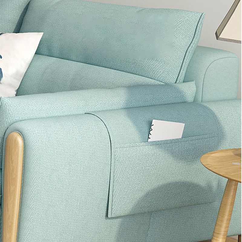 Nordic Living Room Sofa Pillow Top Arm Cushions Wooden Sofa Chaise Clearhalo 'furn' 'furn_sectionals' 'Furniture' 'Living Room Furniture' 'Sectionals' 1200x1200_e387ca6b-385d-4690-a8f1-5c586d330597