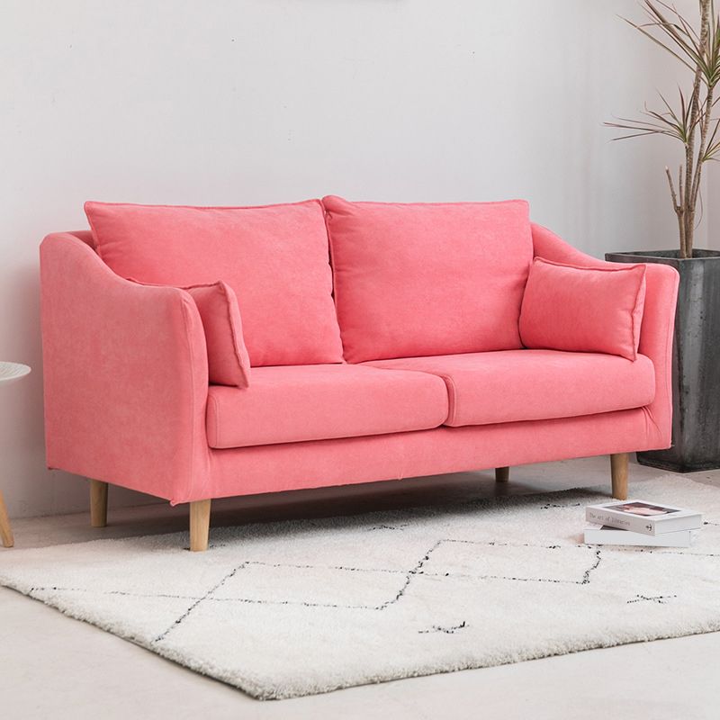 Modern Velvet 2-seat Loveseat with Pillow Top Arm for Apartment 31.5"H Clearhalo 'furn' 'furn_sofas' 'Furniture' 'furniture_sofas' 'kitchen' 'kitchen_sofas' 'Living Room Furniture' 'Sofa' 'sofas' 1200x1200_e38823e0-7d15-46df-88df-bd624a46e15e