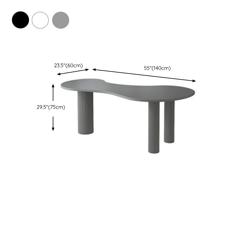 Eigentijdse schrijfbureau Home Pine Wood Office Desk met benen