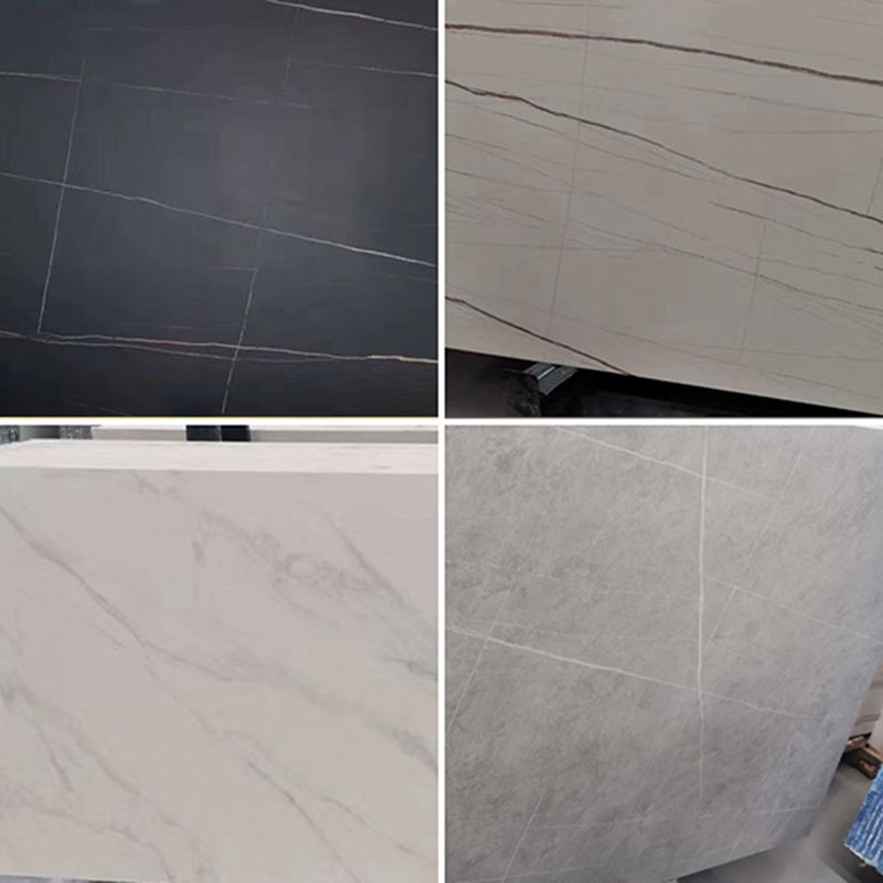 Stone Oval Dining Table Simple White Furniture with Solid Wood Double Pedestal Clearhalo 'Dining Tables & Seating' 'Dining Tables' 'dining_table' 'furn' 'furn_dining_table' 'Furniture' 'Kitchen & Dining Furniture' 1200x1200_e38a6ca8-c2f9-4535-a24b-2fdd730d8154