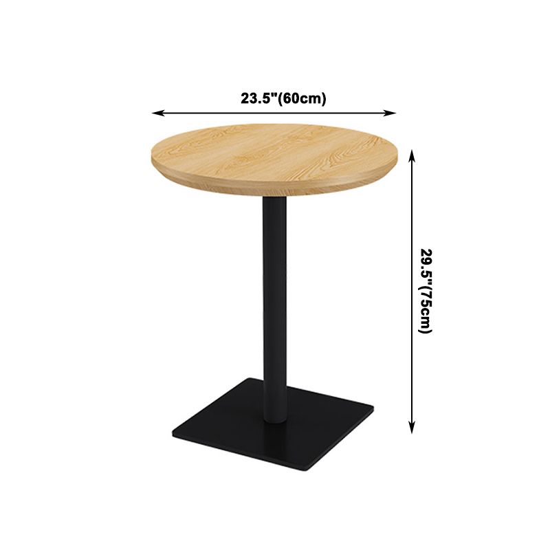 Industrial Style Dining Table Home Kitchen Dinner Furniture with Black Metal Base Clearhalo ' dining_table' 'Dining Tables & Seating' 'Dining Tables' 'furn' 'furn_dining_table' 'Furniture' 'furniture_dining_table' 'Kitchen & Dining Furniture' 'kitchen&dining_furn' 'kitchen' 'kitchen_dining_table' 1200x1200_e38d6a62-3b6a-4089-8222-88e969459834