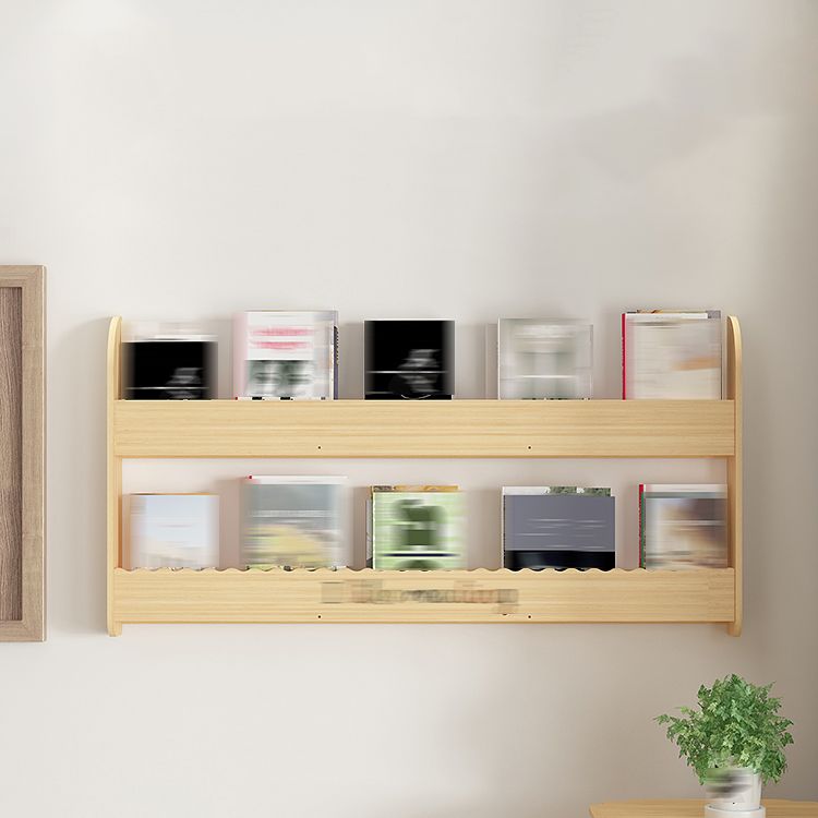 Modern Style Wooden Bookshelf Wall Mounted Shelf Bookcase for Study Room Clearhalo 'Bookcases' 'furn' 'furn_bookcases' 'Furniture' 'furniture_bookcases' 'kitchen' 'kitchen_bookcases' 'Living Room Furniture' 'Office Furniture' 1200x1200_e38e608f-aa99-41af-a9a0-edf474d2a90f